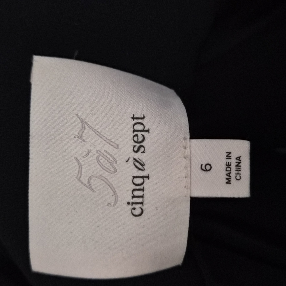 Cinq A Sept Embellished Black Women's Blazer - Picture 7 of 10